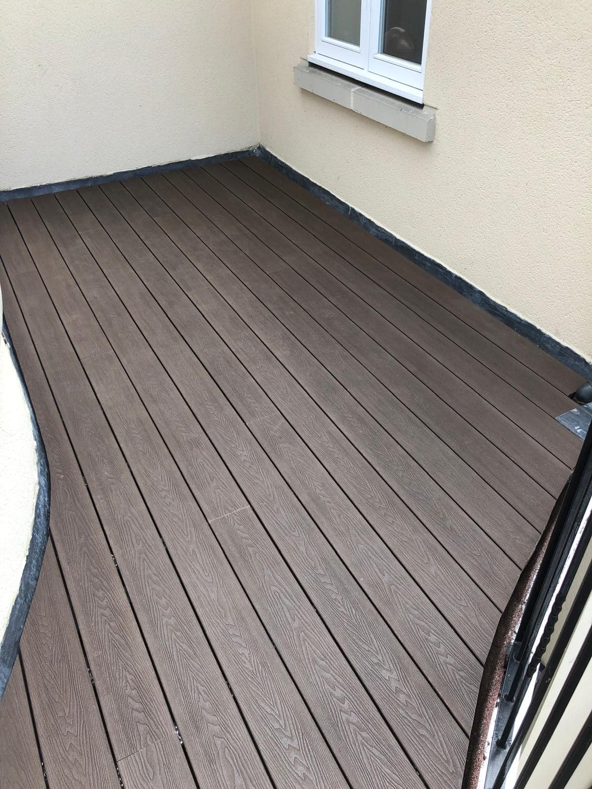 Composite decking Balcony St Johns Square Eton 10