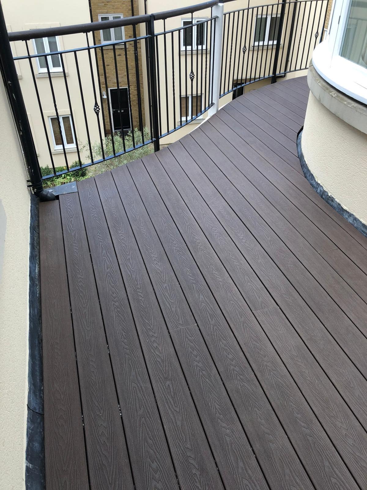 Composite decking Balcony St Johns Square Eton 4