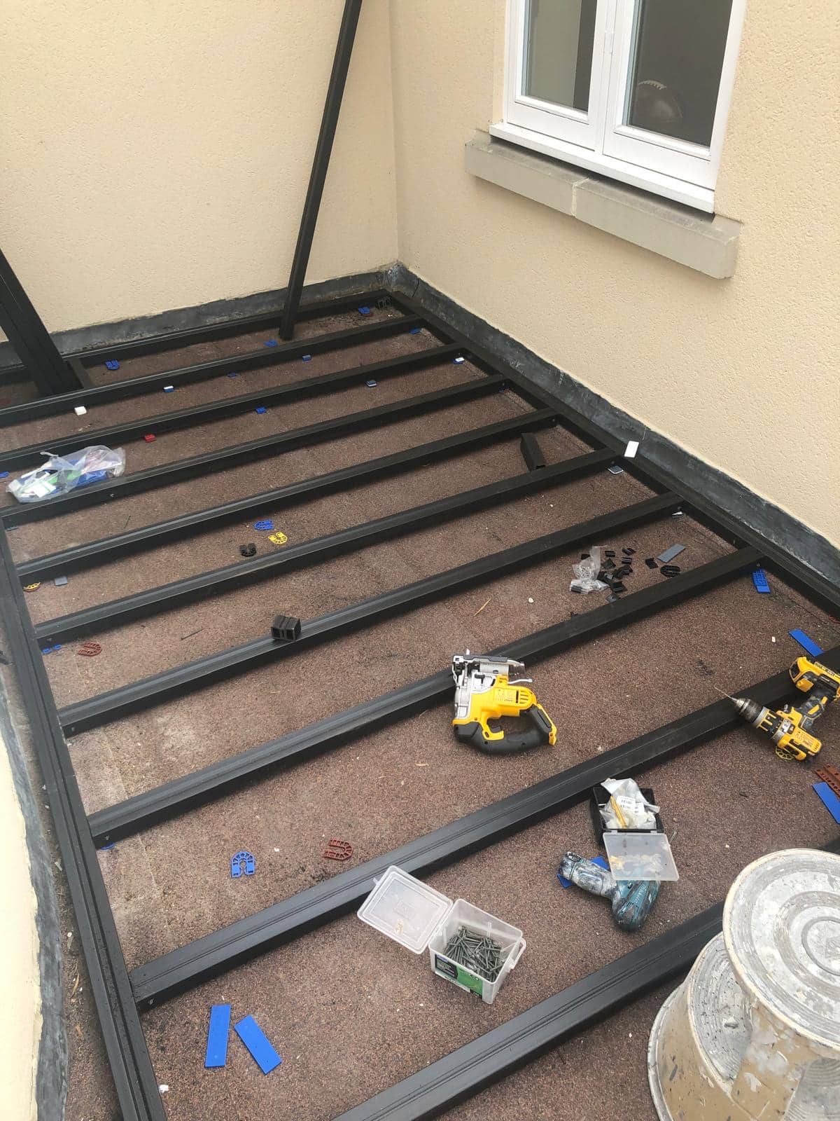 Composite decking Balcony St Johns Square Eton 9